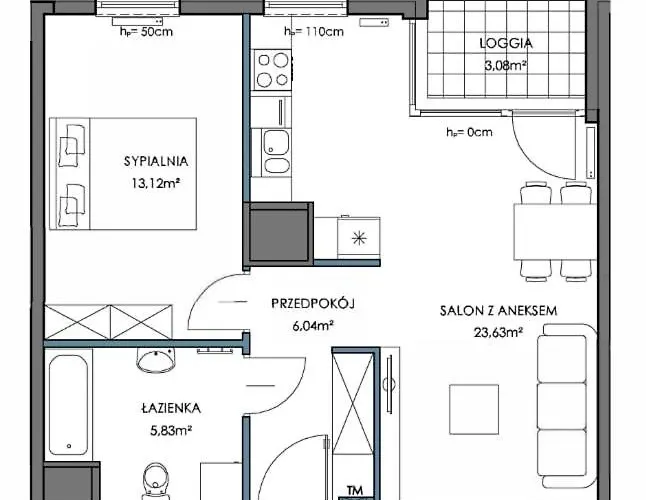 Apartment 17th Floor With Sea View